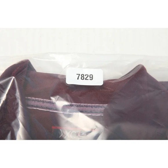 Johnston & Murphy XC4 Pullover Shirt Mens Large Maroon Quarter Zip Stretch - Picture 11 of 11